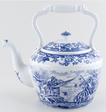 Spode The Signature Collection Rural Scenes Extra Large Teapot Lemonade Kettle