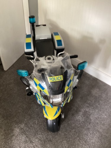 Kids electric ride police - electric,