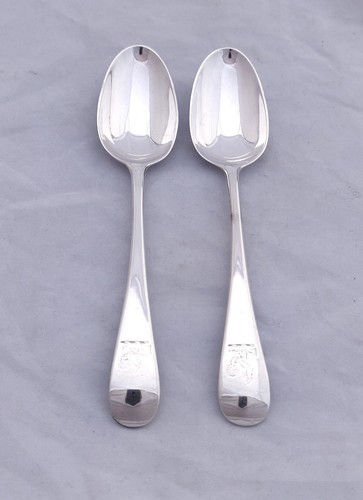 Pair george iii sterling - george,