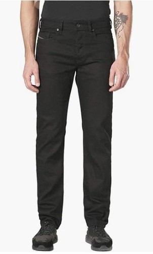 Men diesel jeans black - black, cotton