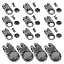 20 Sets Metal Boot Lace Hooks