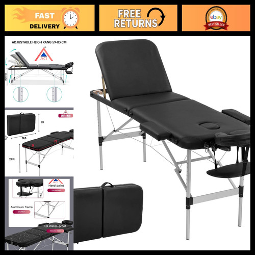 Portable aluminium massage - aluminium,