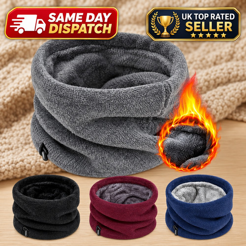 Thermal fleece snood neck - uk,