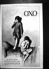 Old Oxo Children Advert Kenilworth Cigarettes Advert Train Carriage