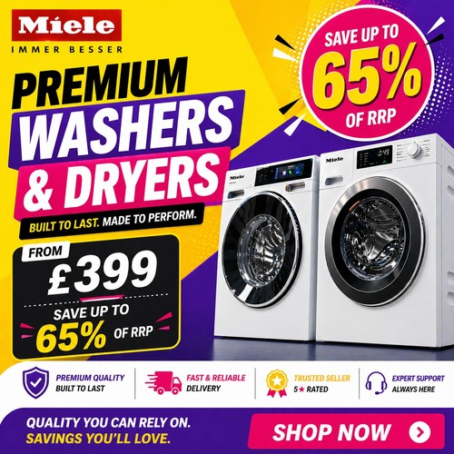 Miele washing machine dryer - machine,