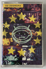 U2 - Zooropa. Cassette Tape. **PLAY TESTED **