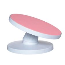 Tilting Cake Decorating Turntable 24cm 360° Rotation w/ Robust Food-Safe Plastic