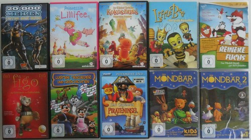 10x kinderfilme dvd sammlung - 10x,
