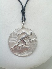 Runner: 925 Silver Pendant -