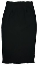 Black Stretch Bengaline Lace