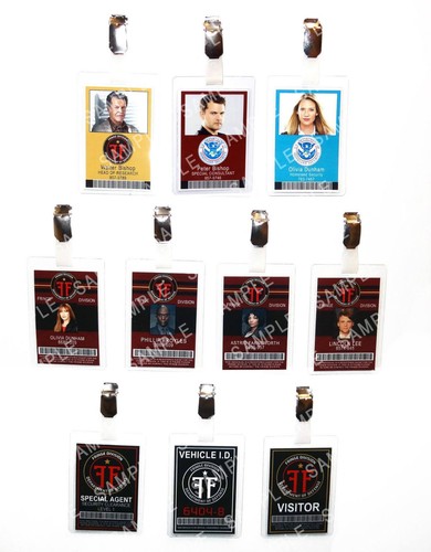 Fringe division agent badge - fringe,