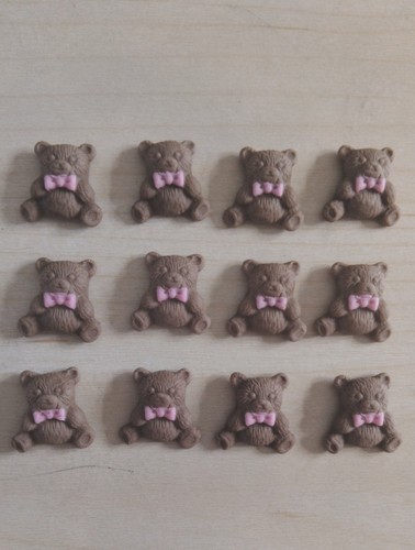 Teddy bear bow - &,