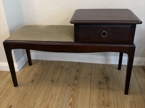 Vintage stag telephone seat - vintage,