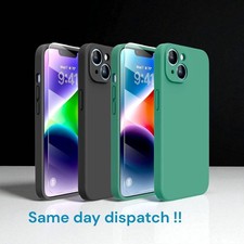 Miracase Silicone Case iPhone 15 6.1/14 6.1 Lens Protection Full-Body Shockproof