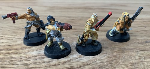 Necromunda scum ratskins - 2x, 2x