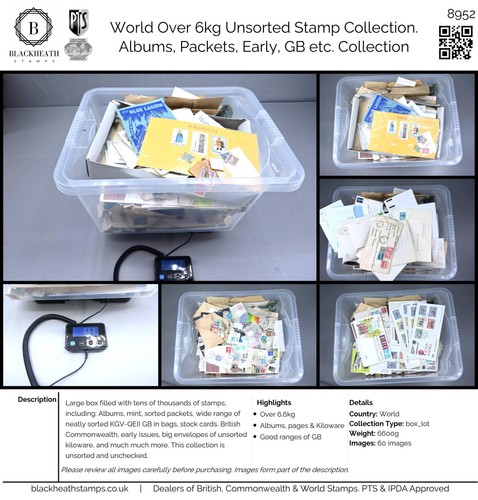 8952 world over 6kg unsorted - world:,