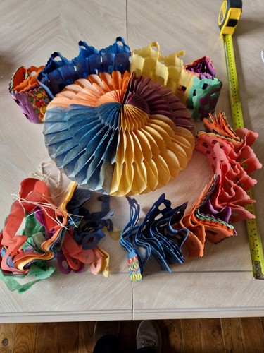 Vintage paper hanging - paper,