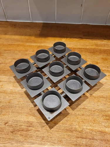 Metal tealight candle holder - tealight,