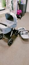 mamas and papas ocarro travel system grey foot muff and bag bug 200