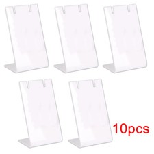 10x Jewellery Display Stand Pendant Necklace Earrings  Acrylic Presenting Rack