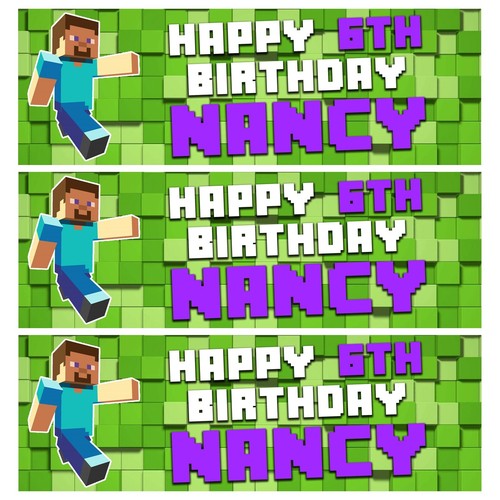 Minecraft themed birthday - themed,