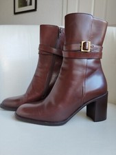 BALLY designer brown LEATHER