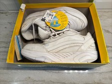 TS Sport Olea TheraShoe White Leather Toning Platform Sneaker Size 9 Women's