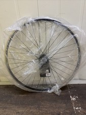 700c 622 x 13 Rim Road Bike Front Wheel Disc Hub Black Raleigh trubuild RGH971