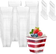 Woobroo Dessert Cups, 50 Pack