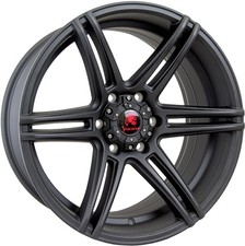 Alloy Wheels 20" Tomahawk Navajo Black Matt For Nissan Navara [D22] 97-04