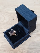 9CT GOLD RING LEMON QUARTZ