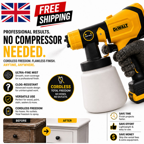Dewalt cordless paint sprayer - paint,