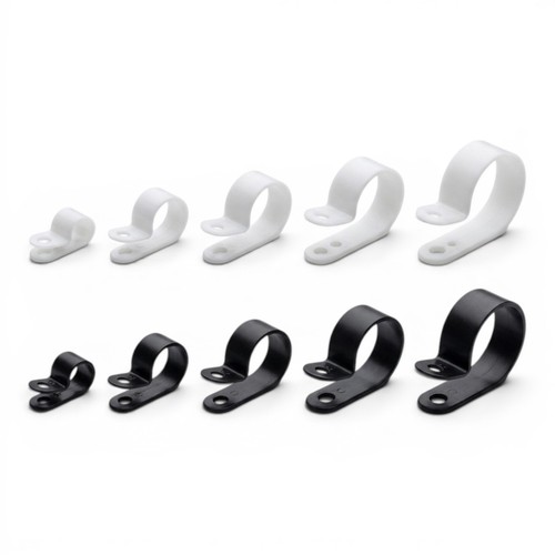 Nylon clips cable clamps - nylon,