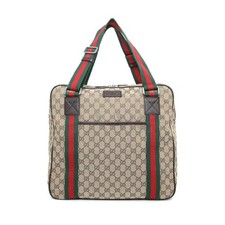 Gucci Web Stripe Boston Travel