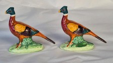 Two Vintage  small Beswick Models of   Pheasants Game birds 7 cm Tall