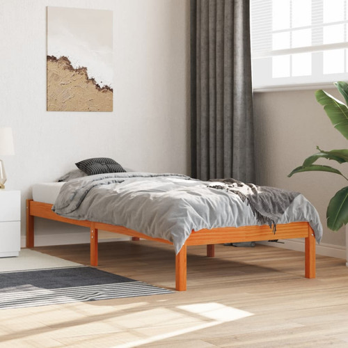 Bed frame brown - frame, solid