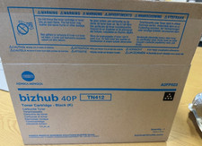 Konica bizhub 40P black toner