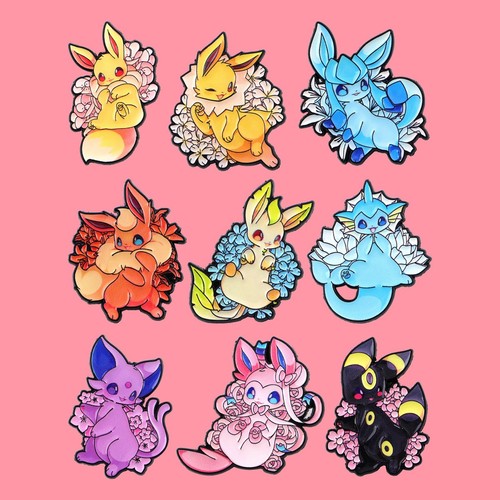 Eevee evolution flower - evolution,