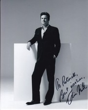COLIN FIRTH Signed Autographed 8x10 Photograph - To Patrick FULL SIGNATURE RARE