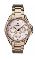 Accurist ladies rose gold - ladies,