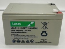 LUCAS 12V 12AH I Lucas 12 VOLT