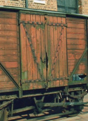 Railway van carriage - carriage, x