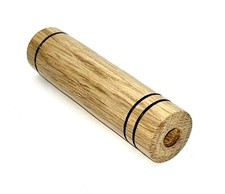 Hand-turned wooden light pull