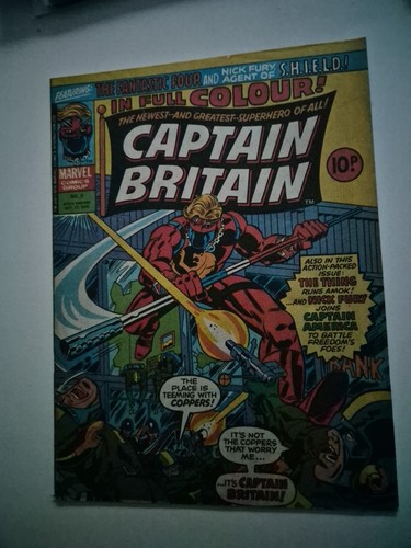 Marvel captain britain 3 - britain, #3