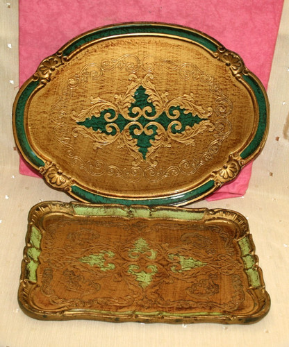 Two vintage papier - vintage, mache