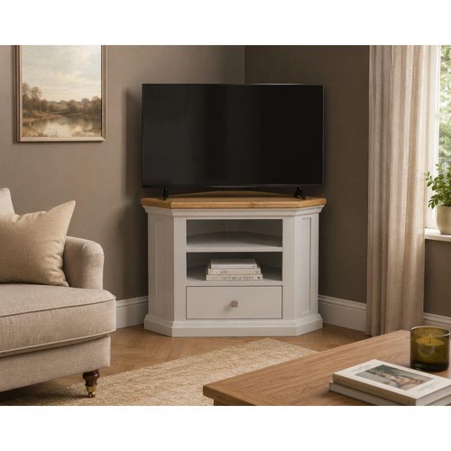 Painted corner television - corner,