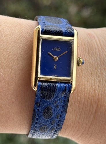 Cartier tank must vermeil - must, de