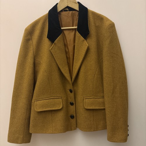Vintage 80s mustard yellow - vintage,
