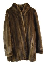 Astraka Womans Faux Fur Brown
