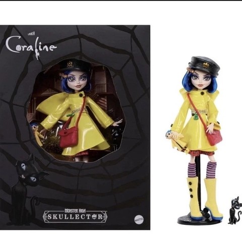 Monster high coraline doll - monster,